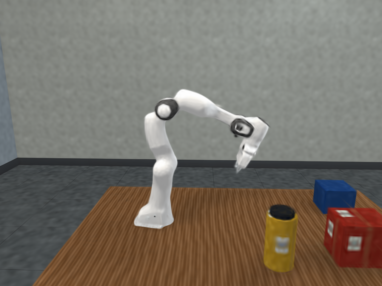 Second endpoint configuration of the same robot chain from the same camera.